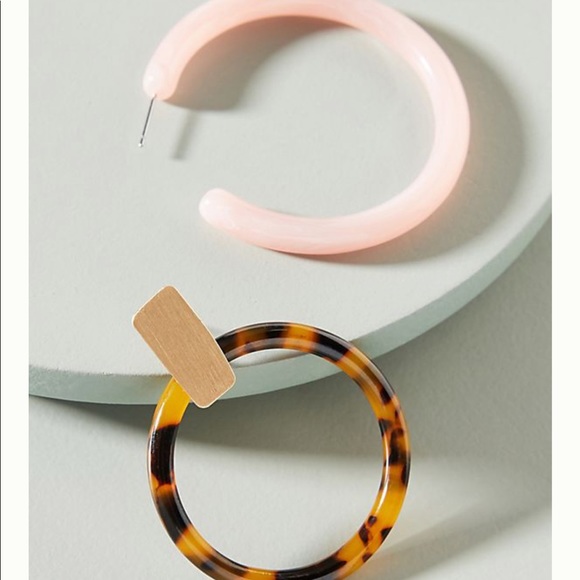 Anthropologie Resin Earrings - Picture 3 of 6